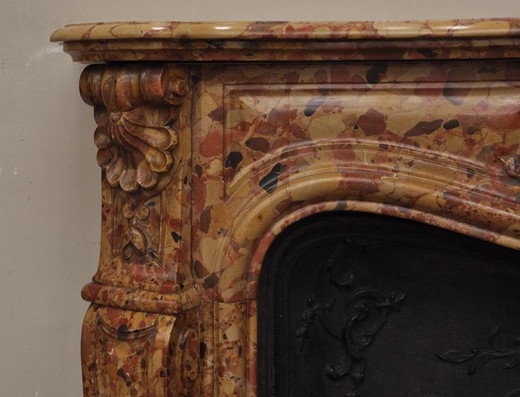 french fireplace