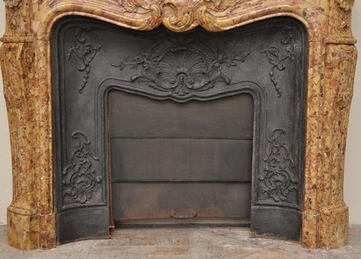 fireplace from France