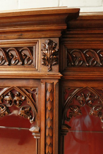 Antique dining room suite of furniture oak