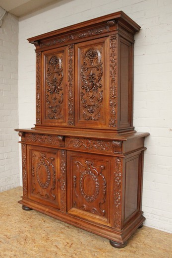 old furniture antiques: antique cupboard for cabinet in Henri II style Europe 19 century. Buy in Moscow salon shop antiques