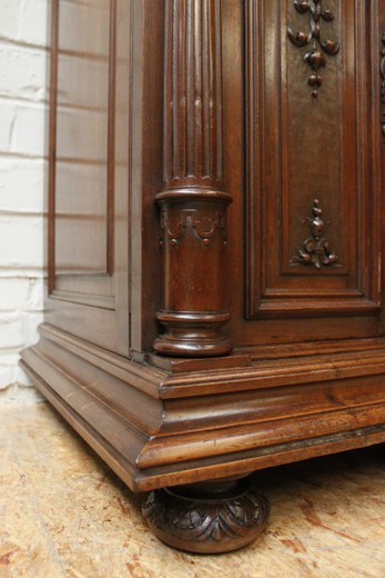 Старинная антикварная мебель - Шкаф для кабинета в стиле Генрих II - купить антиквариат в Москве