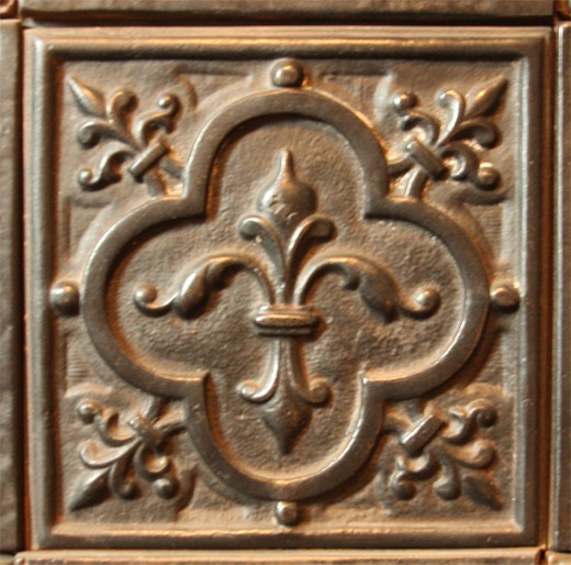 old antique mantelpiece mahogany and bronze
