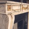 old fireplace white marble and gilt bronze
