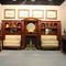 Antique mantel with 2 seats