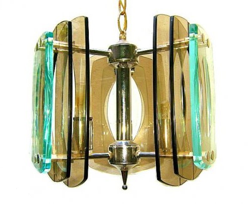 Антикварная люстра фонарь в стиле Арт-деко. Купить в магазине антиквариата в Москве