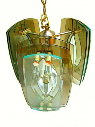 Антиквариат люстра фонарь в стиле Арт-деко. Купить в магазине антиквариата в Москве