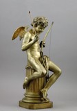 Антикварная скульптура «Амур»