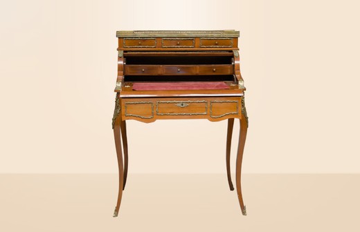 old furniture secretary desk in rococo from Belgium 19th century buy in Moscow