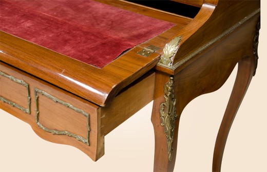 antique furniture secretary desk in rococo from Belgium 19th century buy in Moscow
