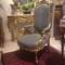 Антикварное кресло в стиле Людовика XV