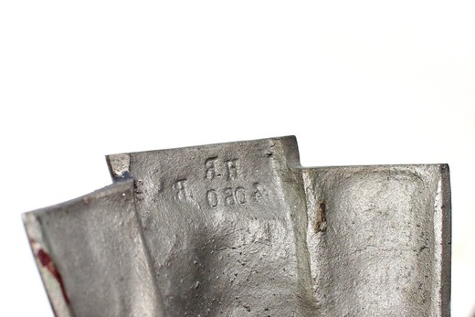 старинная бронзовая люстра ар деко шнайдер, 20 век