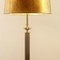 Chrome and Brass Metal Lamp