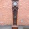 Carved Walnut Grandfather clock Neo Renaissance style