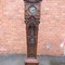 Carved Walnut Grandfather clock Neo Renaissance style