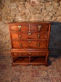 Antique commode mahogany marquetry