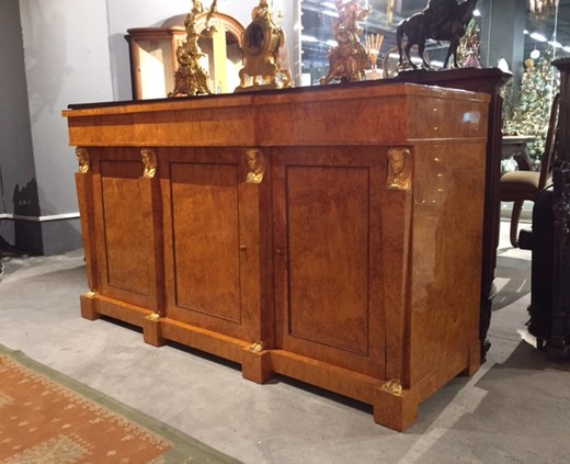 антикварный прилавок в стиле ампир из березы, 20 век