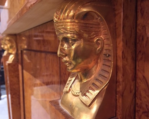 антикварная мебель - прилавок из березы ампир, 20 век