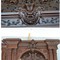 Castle fireplace carved walnut