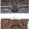 Castle fireplace carved walnut