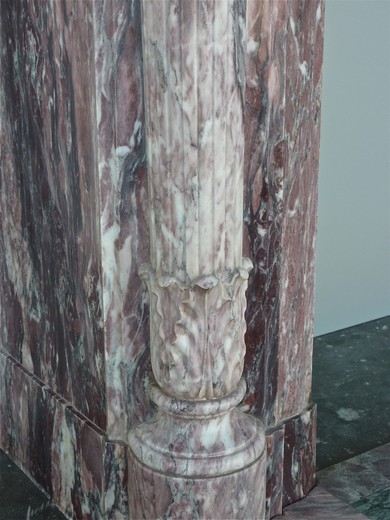 мраморный камин людовик 16, антиквариат, 19 век