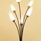 Six Light Tulip Stem Floor Lamp