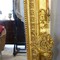 Antique gilded mirror restauration