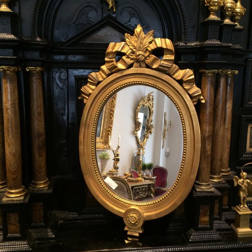 старинные парные зеркала франция XIX век