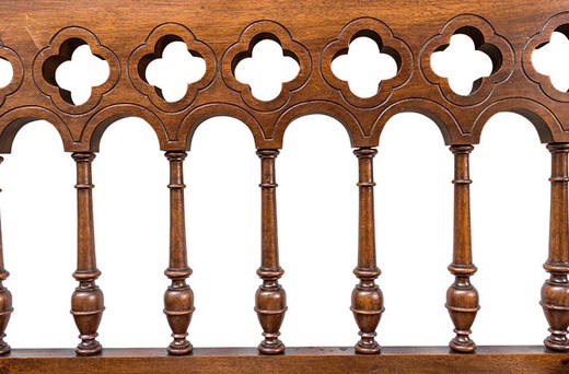 антикварная мебель - вешалка 19 века из ореха
