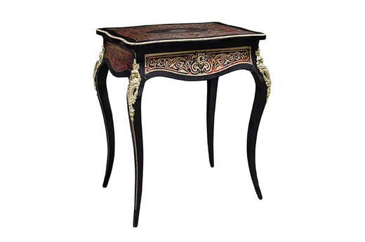 старинный дамский столик для рукоделия в стиле буль людовик 15