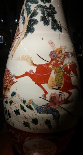 старинная фарфоровая ваза имари 19 век