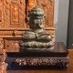 Антикварная скульптура «Пхра пидта», или «Будда, закрывающий глаза»
