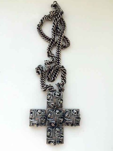 Cross with chain.  Joseff