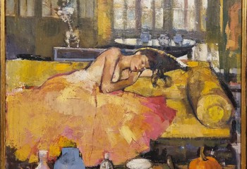 Картина «Спящая девушка» художника Джеффри Хамфриса