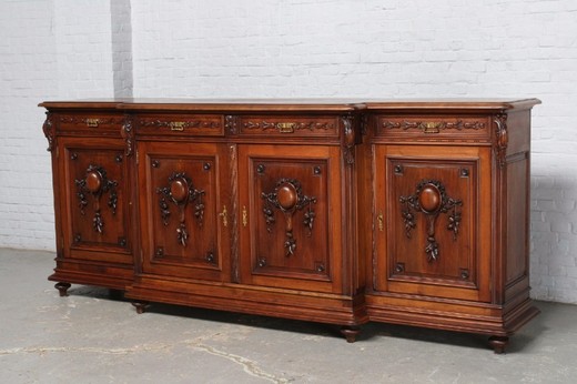 антикварный ореховый комод людовик 16