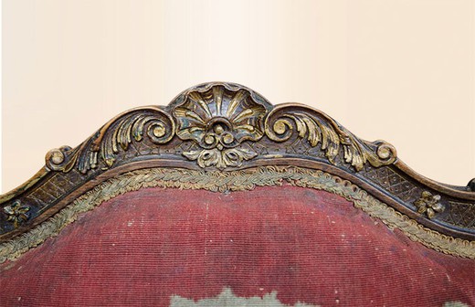 старинная мебель - стулья людовик 15 из ореха, 19 век
