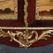 Старинная витрина с живописью