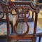 8 антикварных стульев «Лира» Луи XVI