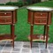 Pair Of Mahogany Bedside Louis XVI