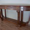 mahogany console