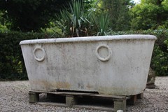 Antique marble empire bath