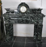 marble fireplace