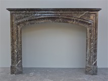 marble fireplace Louis XIV
