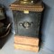 antique metal and wood safe