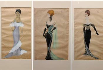 Эскизы авангардиста Ивана Пуни 
в галерее «Bersoantik»