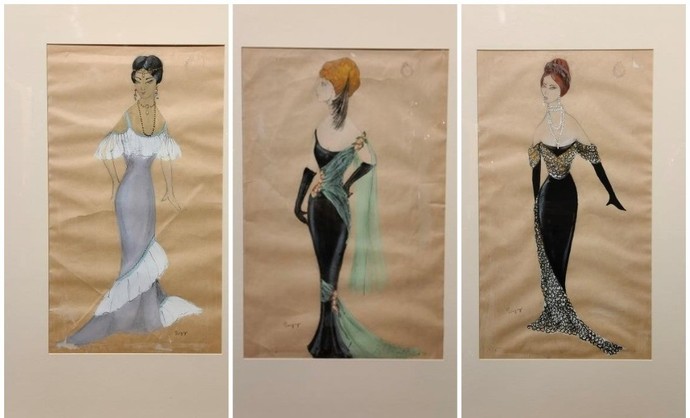 Эскизы авангардиста Ивана Пуни
в галерее «Bersoantik»