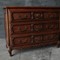 antique oak country chest of drawers