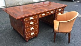 Office Box In Mahogany