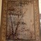 Antique painted tapestry