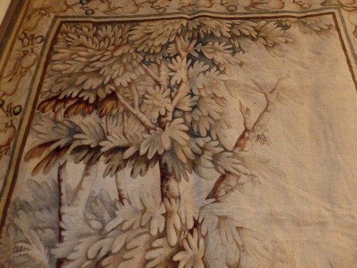 винтажный гобелен из ткани 19 века
