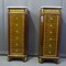 Pair Of XIXth Chiffoniers Marquetry